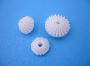 Plastic Gear Bevel Gear Plastic Injection Moulding Parts Material POM